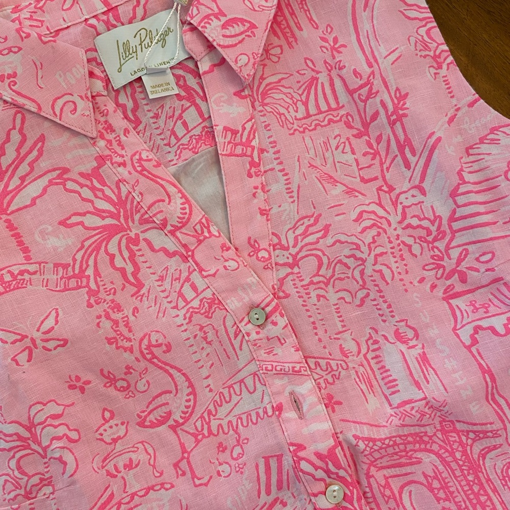 Lilly Pulitzer Pink Sleeveless Dress